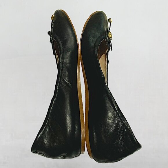 Louise et cie Ferraria Round Toe w/Bow ballet flats Black Size 8 - Picture 7 of 14